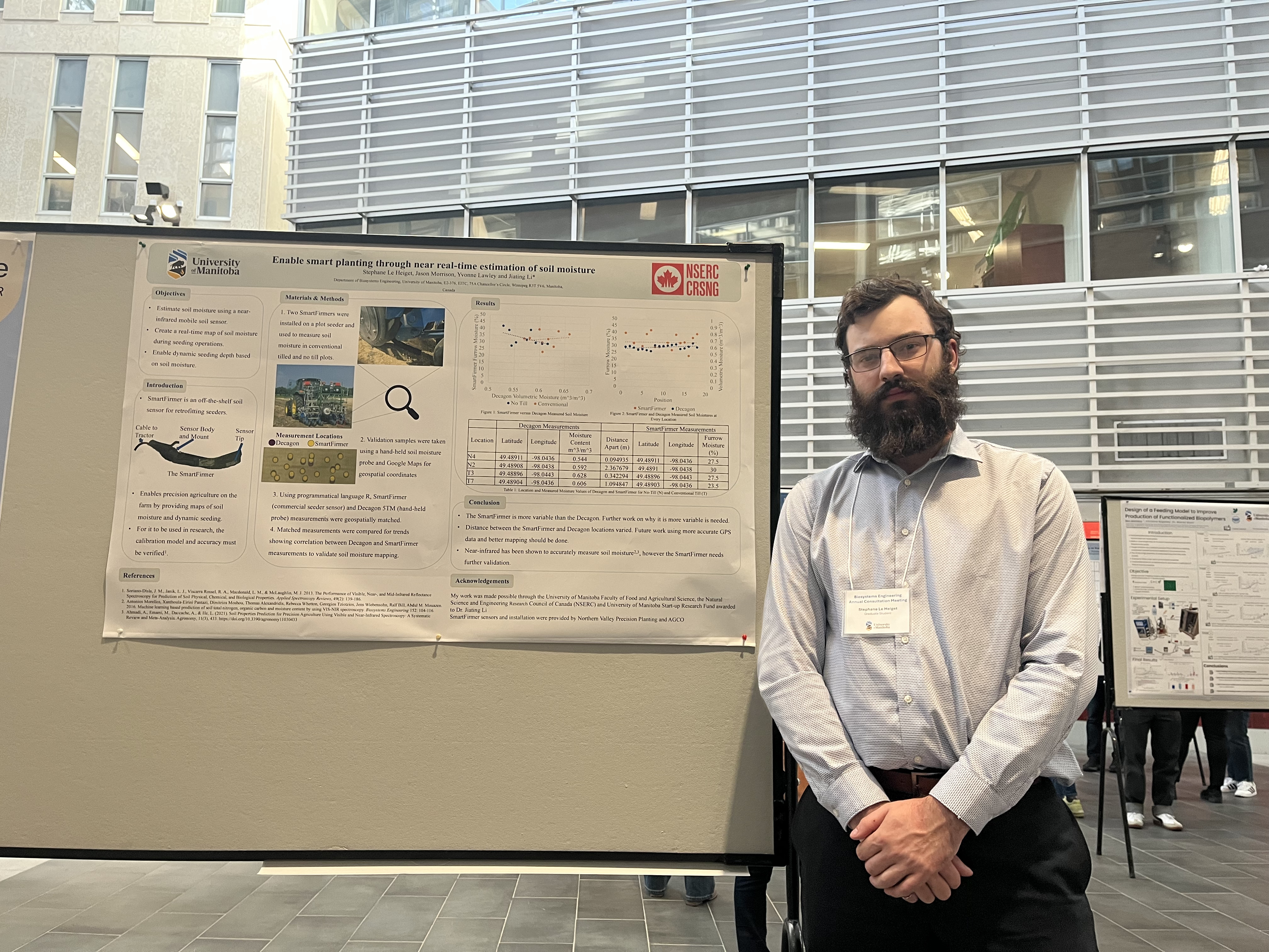 Stephane presenting at Biosystems Engineering ACM 2025